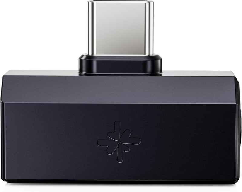 FiiO /Snowsky Tiny Portable DAC & Headphone Amplifier, Hi-Res USB DAC, PEQ Precision Tuning, PCM 384kHz/DSD256 Decoding, Android App/Web Control (3.5mm + Type-C Dual Ports, Tiny A Black) - Image 1